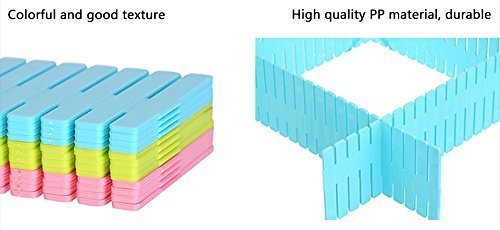 Dividers Drawer Grid Plastic Drawer Separator Plastic Partition Organizer